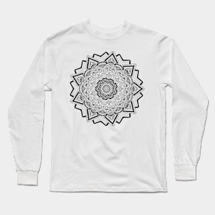 Mandala #10. A little Mayan. Long Sleeve T-Shirt